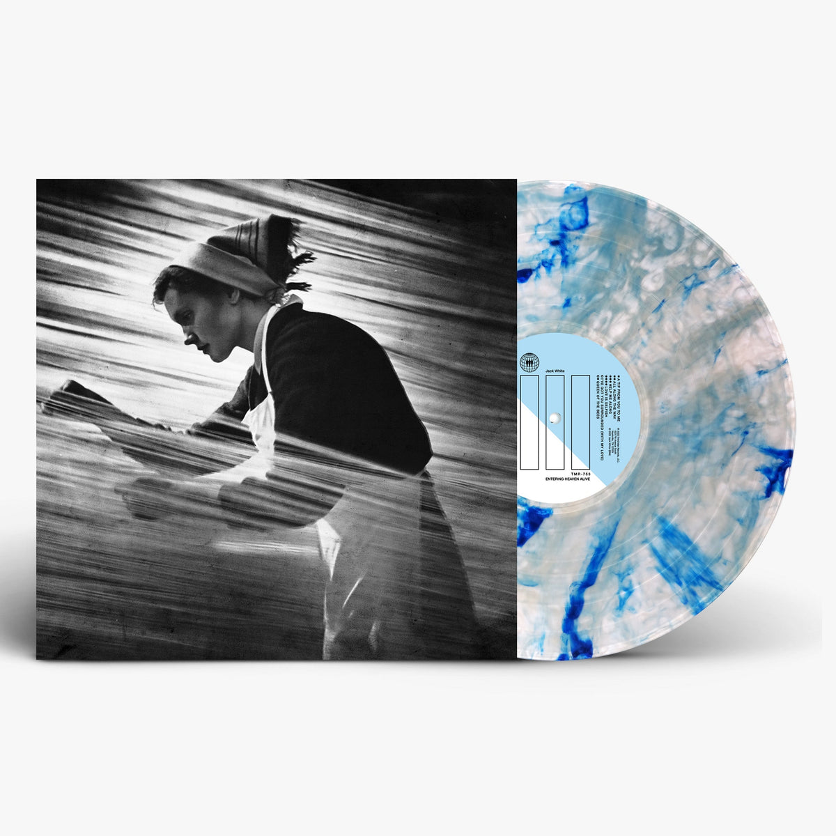 JACK WHITE 'ENTERING HEAVEN ALIVE' LP - BLUE