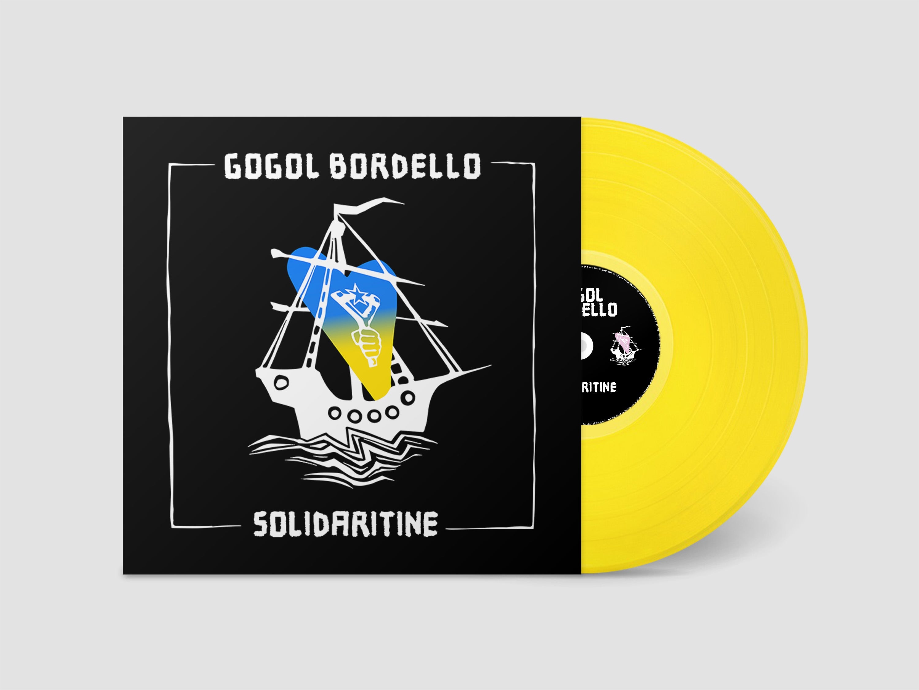 GOGOL BORDELLO 'SOLIDARITINE' LP - YELLOW