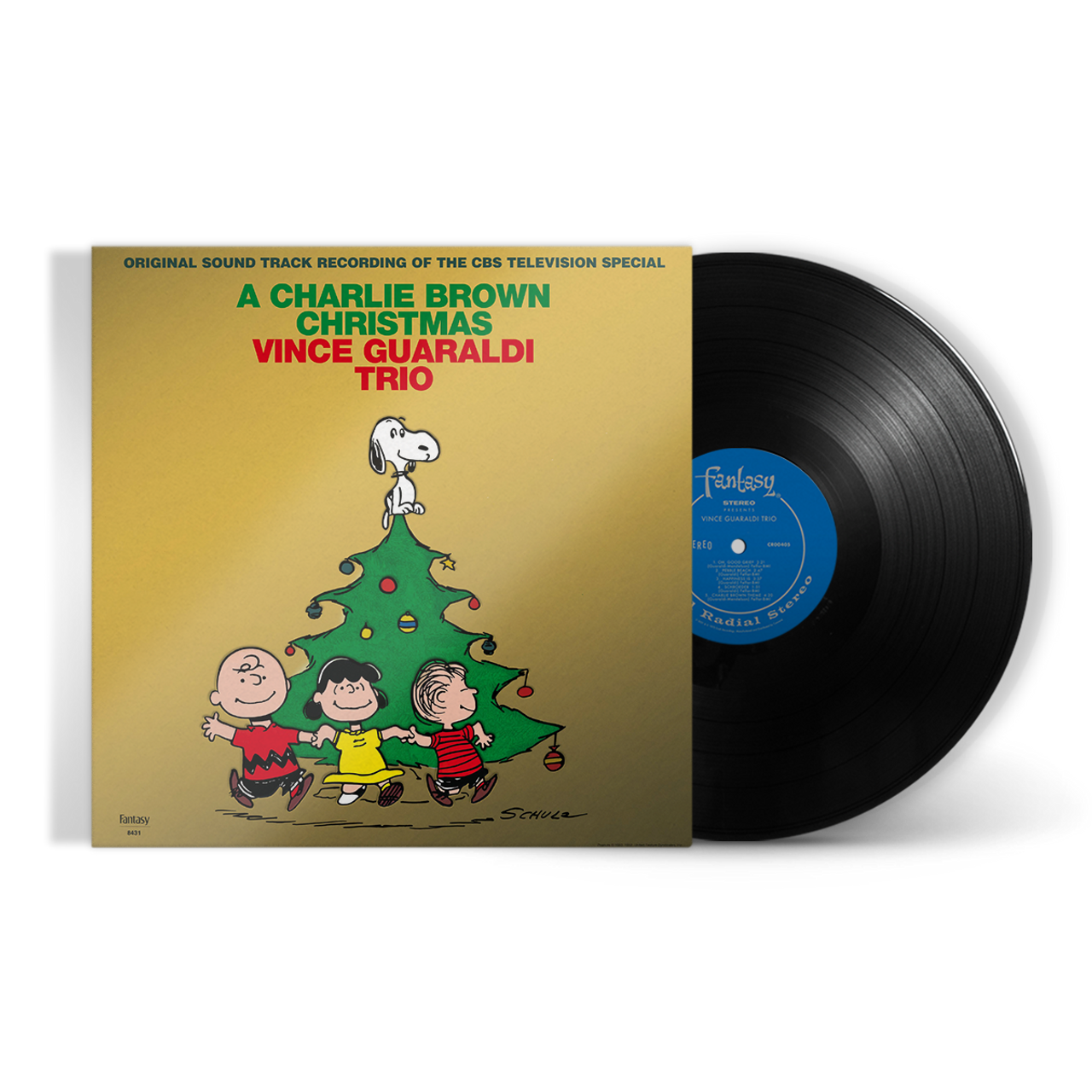 VINCE GUARALDI TRIO 'A CHARLIE BROWN CHRISTMAS' LP - LTD. - 2022 GOLD FOIL
