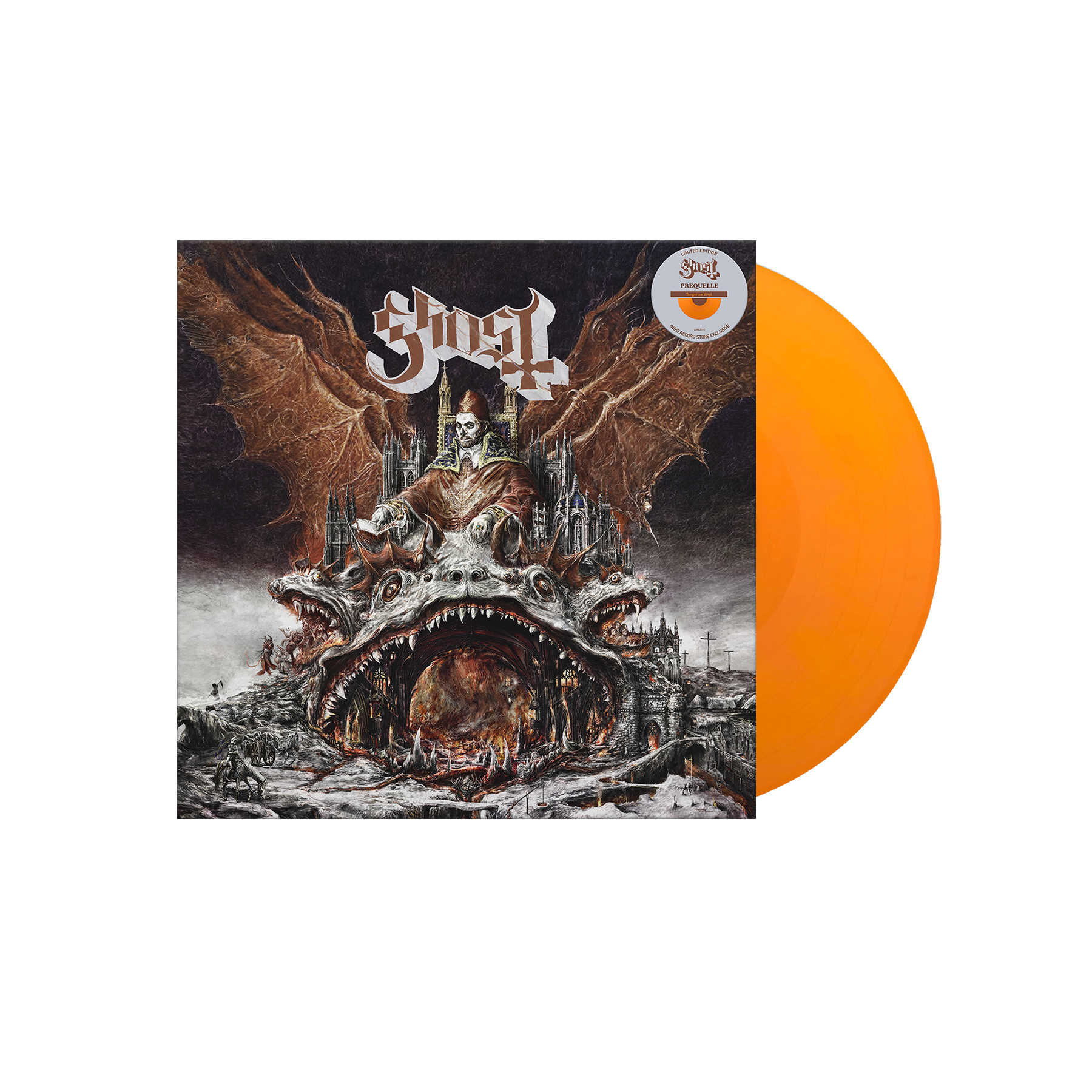 GHOST 'PREQUELLE' LP - LTD. - TANGERINE