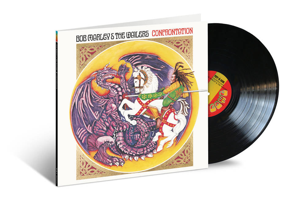 BOB MARLEY & THE WAILERS 'CONFRONTATION' LP - JAMAICAN REISSUE