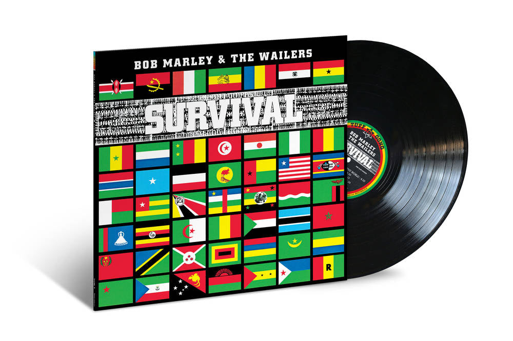 BOB MARLEY & THE WAILERS 'SURVIVAL' LP - JAMAICAN REISSUE