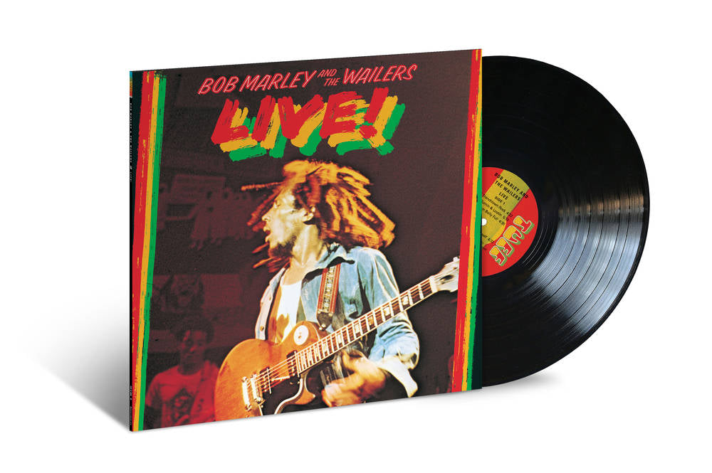 BOB MARLEY & THE WAILERS 'LIVE!' LP - JAMAICAN REISSUE