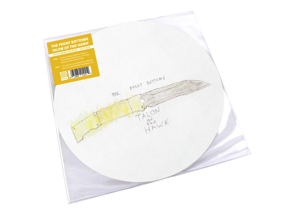 THE FRONT BOTTOMS 'TALON OF THE HAWK' 10TH ANNIVERSARY LP - PICTURE DISC