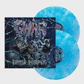 GWAR 'BATTLE MAXIMUS' 10TH ANNIVERSARY 2LP - CRYSTAL BLUE/DARK BLUE/SWIRL