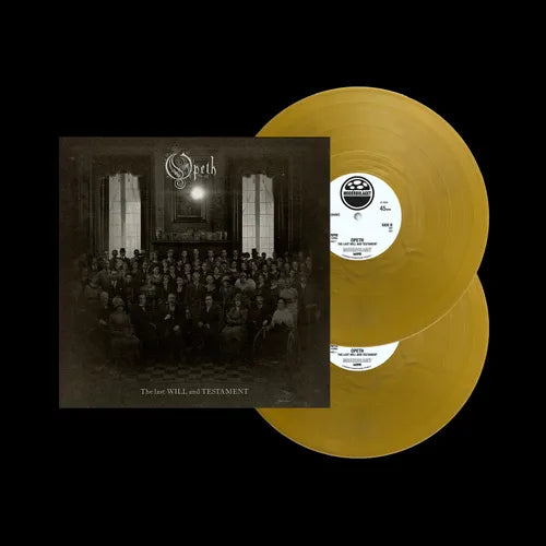 OPETH 'THE LAST WILL AND TESTAMENT' 2LP - OPAQUE GOLD