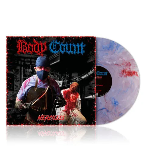BODY COUNT 'MERCILESS' LP - LTD. - DEMOCRIPS & BLOODPUBLICANS