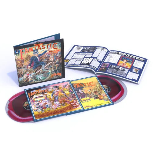 ELTON JOHN 'CAPTAIN FANTASTIC AND THE BROWN DIRT COWBOY' 50TH ANNIVERSARY 2LP - MULTICOLOR