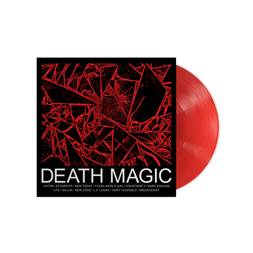 HEALTH 'DEATH MAGIC' 10TH ANNIVERSARY LP - TRANSLUCENT RUBY