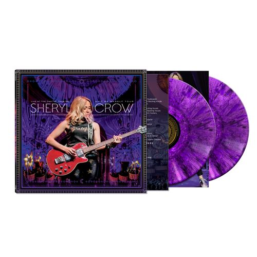 SHERYL CROW 'LIVE AT THE CAPITOL THEATRE - 2017 BE MYSELF TOUR' 2LP - PURPLE MARBLE
