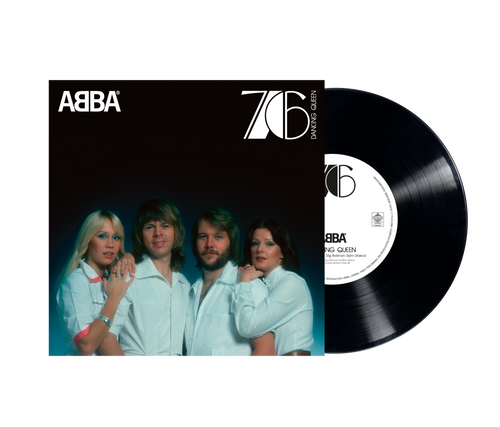 ABBA 'DANCING QUEEN' 10" SINGLE (50th Anniversary, Black Vinyl)