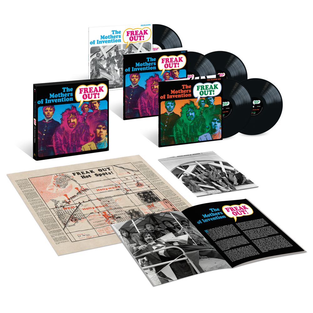 FRANK ZAPPA/THE MOTHERS OF INVENTION 'FREAK OUT' 5LP BOX SET