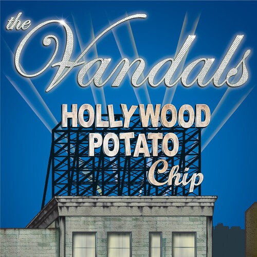 VANDALS 'HOLLYWOOD POTATO CHIP' LP - BLUE/WHITE/HAZE