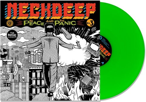NECK DEEP 'PEACE & THE PANIC' LP - GREEN