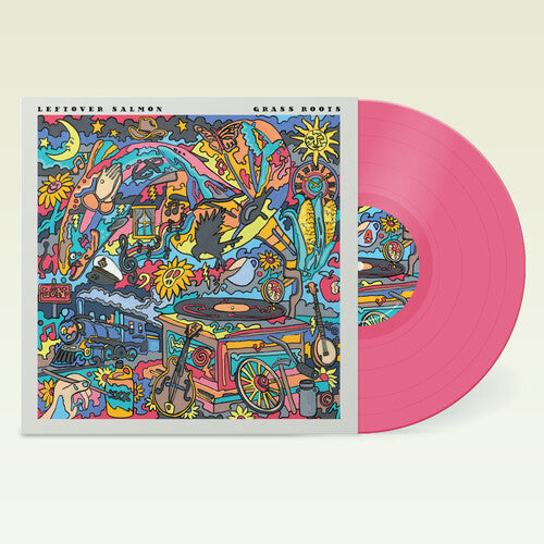 LEFTOVER SALMON 'GRASS ROOTS' LP - OPAQUE PINK
