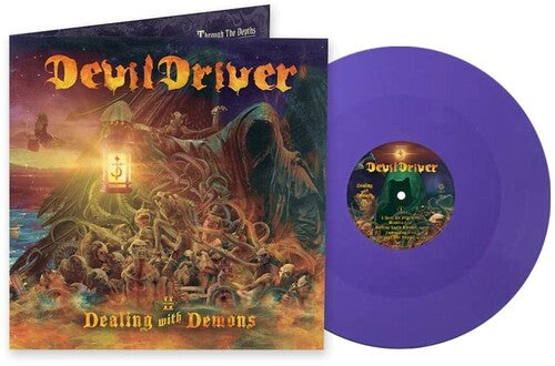 DEVILDRIVER 'DEALING WITH DEMONS VOL.II' LP - PURPLE