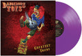 DANGEROUS TOYS 'GREATEST TRICKS' LP - LTD. - PURPLE