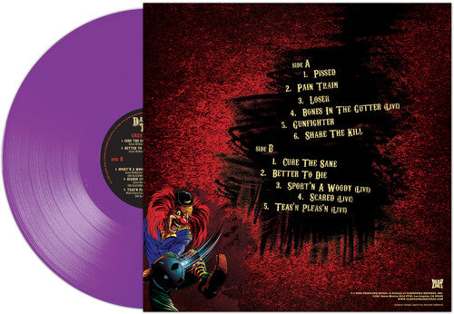DANGEROUS TOYS 'GREATEST TRICKS' LP - LTD. - PURPLE