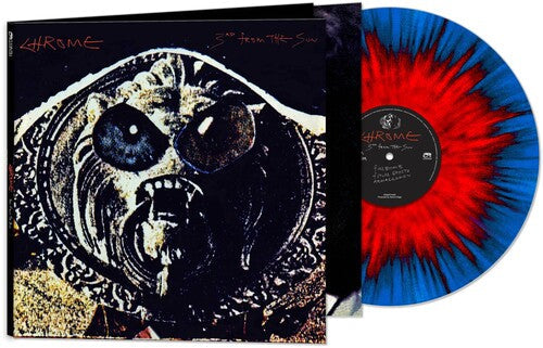 CHROME '3RD FROM THE SUN' LP - BLUE/RED/STARBURST