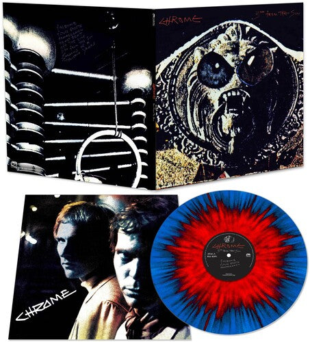 CHROME '3RD FROM THE SUN' LP - BLUE/RED/STARBURST