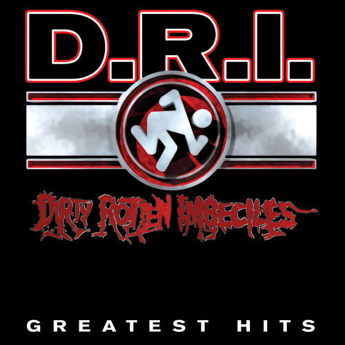 D.R.I. 'GREATEST HITS' LP - RED/SILVER SPLATTER