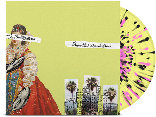 THE BLOOD BROTHERS ‘BURN, PIANO ISLAND, BURN’ 20TH ANNIVERSARY LP + 7" - YELLOW/PINK/BLACK/SPLATTER