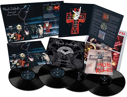 BLACK SABBATH 'LIVE EVIL' 4LP - SUPER DELUXE EDITION
