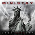 MINISTRY 'AMERIKKKANT' LP - GREY/BLACK/WHITE SPLATTER