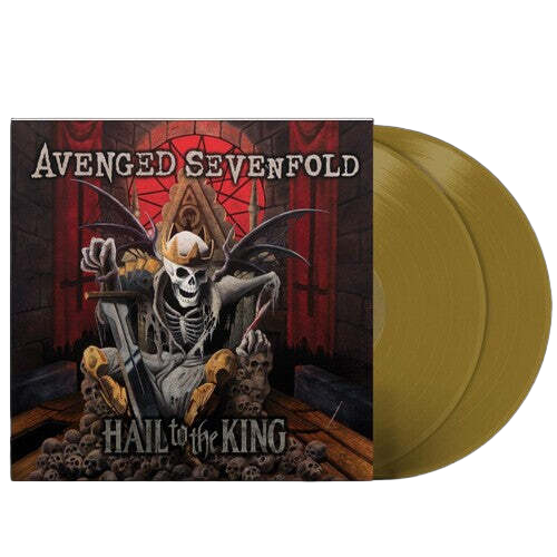 AVENGED SEVENFOLD 'HAIL TO THE KING' 2LP - GOLD