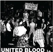 AGNOSTIC FRONT 'UNITED BLOOD' LP - SOLID RED