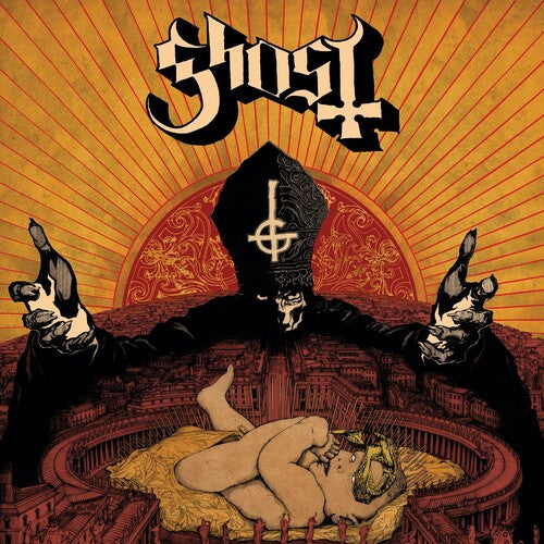 GHOST 'INFESTISSUMAN' 10TH ANNIVERSARY LP - TANGERINE