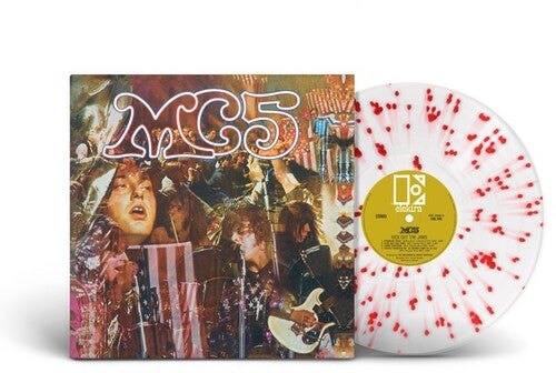 MC5 'KICK OUT THE JAMS' LP - ULTRA CLEAR/RED SPLATTER