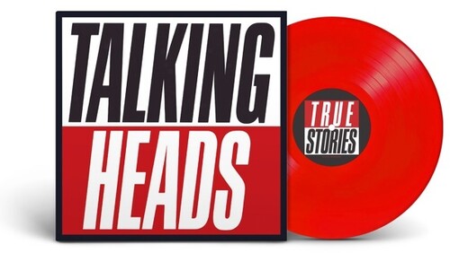 TALKING HEADS 'TRUE STORIES' LP - TRANSLUCENT RED