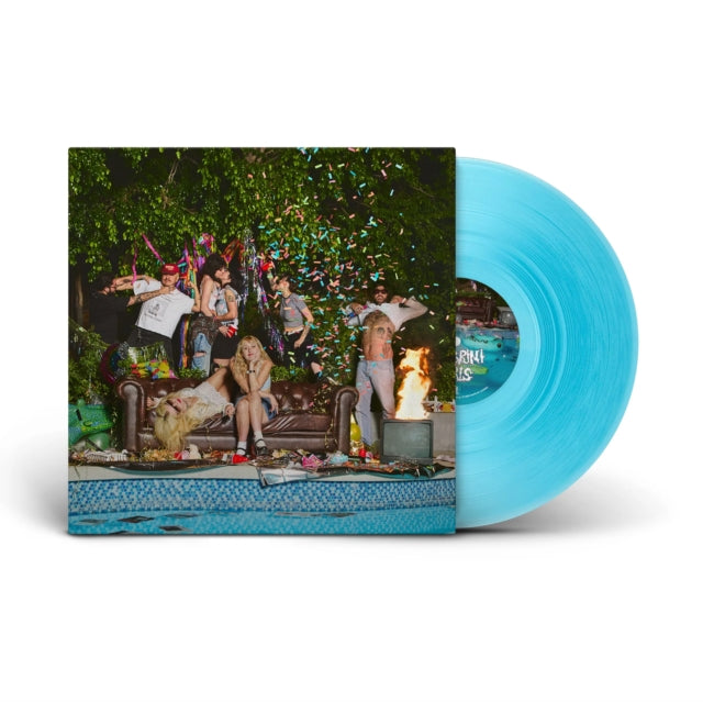 LAMBRINI GIRLS 'WHO LET THE DOGS OUT' LP - BLUE
