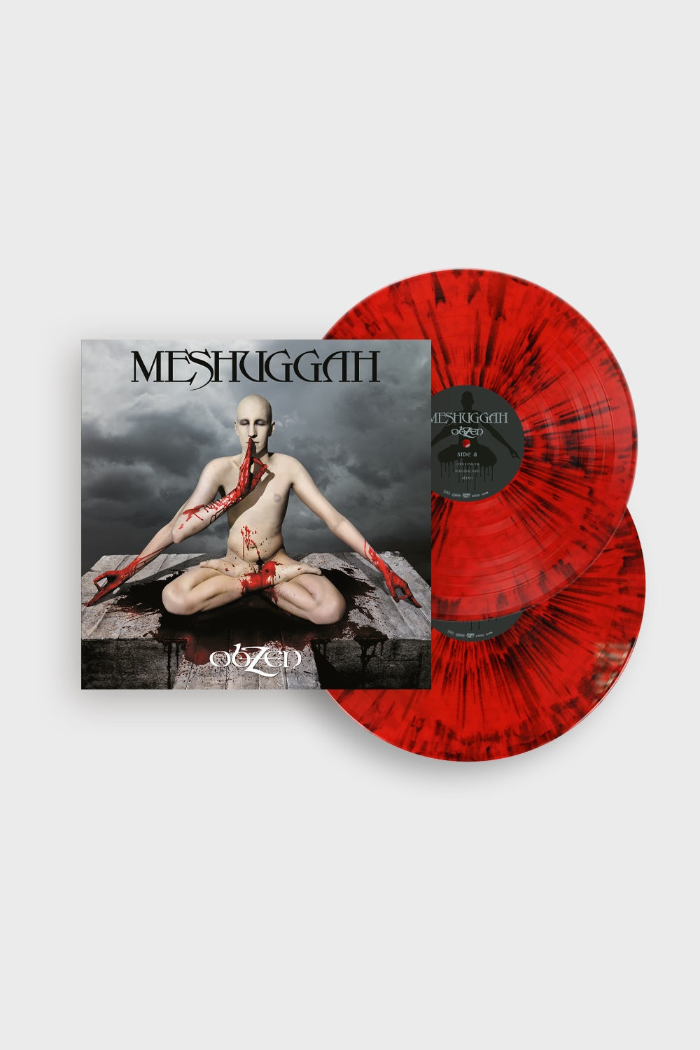 MESHUGGAH ‘OBZEN' 2LP - LTD. 500 - RED/BLACK SPLATTER