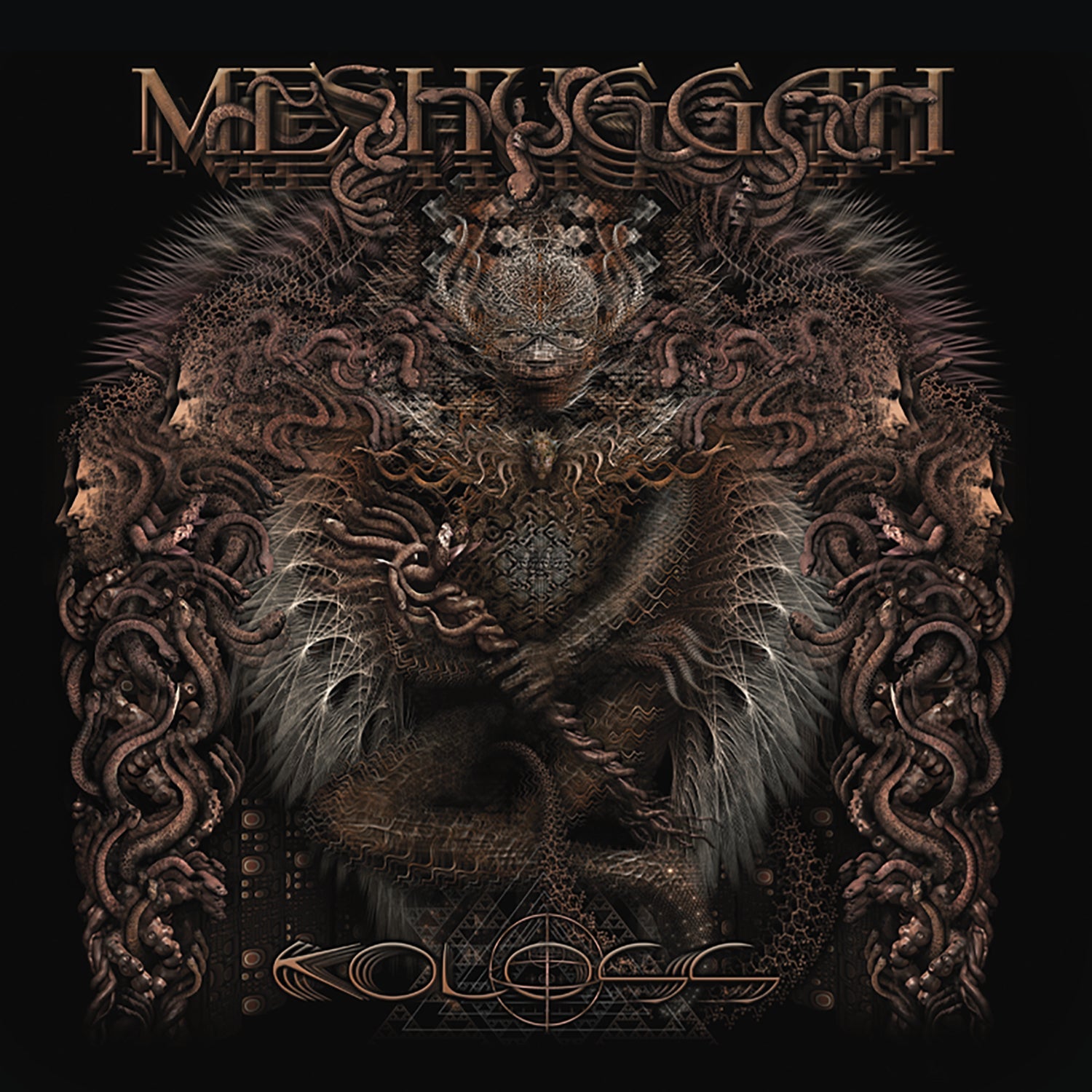 MESHUGGAH 'KOLOSS' 2LP - CLEAR/TRANSLUCENT RED/BLUE MARBLED