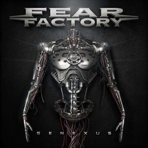 FEAR FACTORY 'GENEXUS' 2LP CRYSTAL CLEAR/BLACK/WHITE