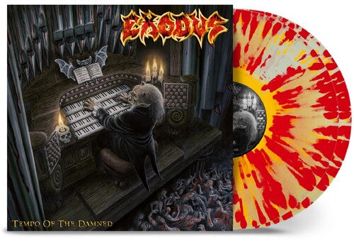 EXODUS 'TEMPO OF THE DAMNED' 20TH ANNIVERSARY EDITION 2LP - NATURAL YELLOW/RED SPLATTER