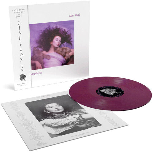 KATE BUSH 'HOUNDS OF LOVE' LP - IMPORT - RASPBERRY BERET