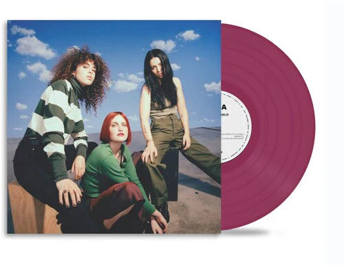 MUNA 'SAVES THE WORLD' LP (Import, Raspberry Vinyl)