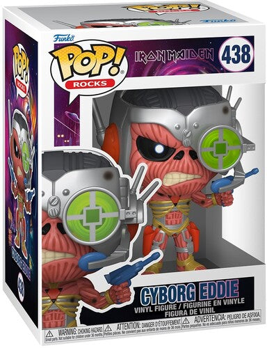 IRON MAIDEN CYBORG EDDIE FUNKO POP! ROCKS FIGURE