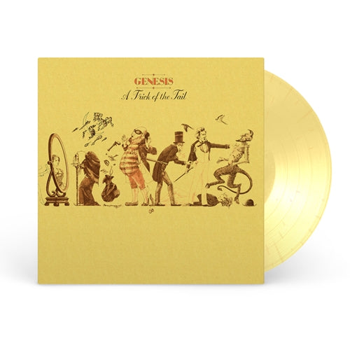 GENESIS 'A TRICK OF THE TAIL' LP - YELLOW