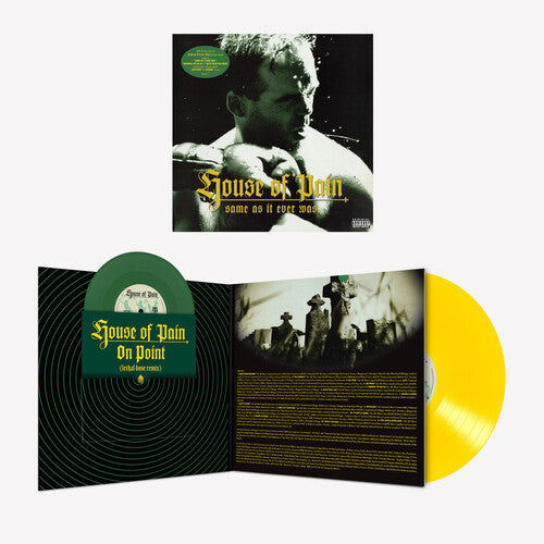 HOUSE OF PAIN 'SAME AS IT EVER WAS' 39TH ANNIVERSARY LP + 7" - YELLOW/GREEN