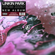 LINKIN PARK 'FROM ZERO' LP - TRANSLUCENT MAGENTA
