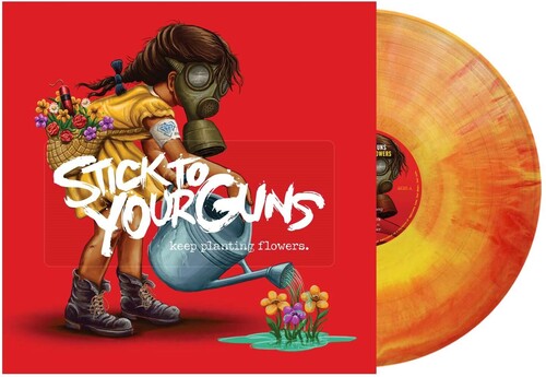 STICK TO YOUR GUNS 'KEEP PLANTING FLOWERS' LP - RED/YELLOW