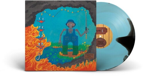 KING GIZZARD & THE LIZARD WIZARD 'FISHING FOR FISHES' LP - OIL SPILL EDITION