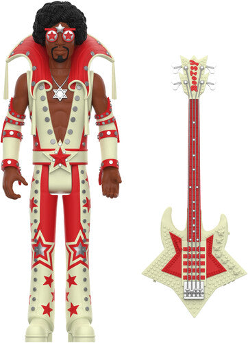 BOOTSY COLLINS REACTION FIGURE WAVE 3 - GLOW IN THE DARK