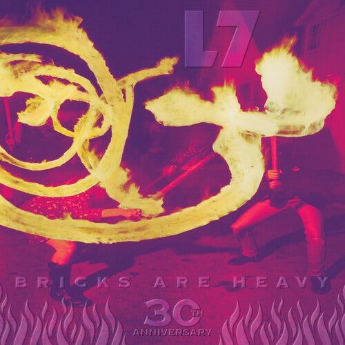 L7 'BRICKS ARE HEAVY' DELUXE LP - GOLD