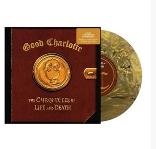 GOOD CHARLOTTE 'THE CHRONICLES OF LIFE AND DEATH' LP - METALLIC GOLD