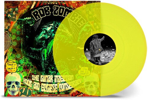 ROB ZOMBIE 'THE LUNAR INJECTION KOOL AID ECLIPSE CONSPIRACY' LP - NEON YELLOW